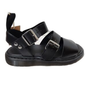 Dr. Martens Gryphon Brando Leather Sandals Men’s 9 Women’s 10 Black